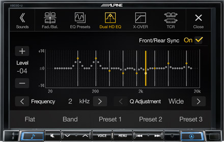 High-end Sound Tuning Options - X803DC-U