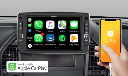 Mercedes Vito - Works with Apple CarPlay - X902D-V447